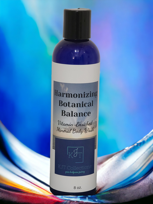 Harmonizing Botanical Balance:  Vitamin-Enriched Mineral Body Wash