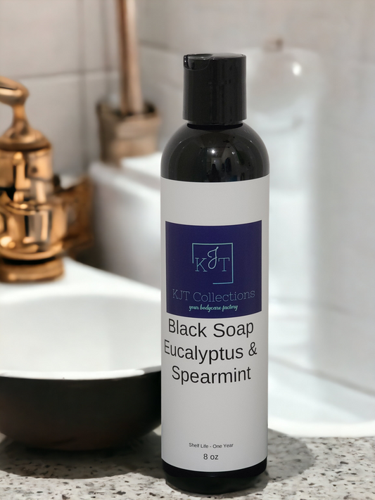 Black Soap Eucalyptus & Spearmint 8 oz