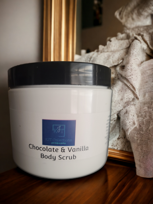Chocolate & Vanilla Body Scrub 4 oz