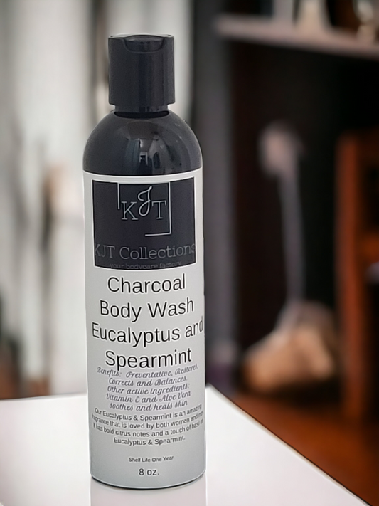 Charcoal Body Wash Eucalyptus & Spearmint